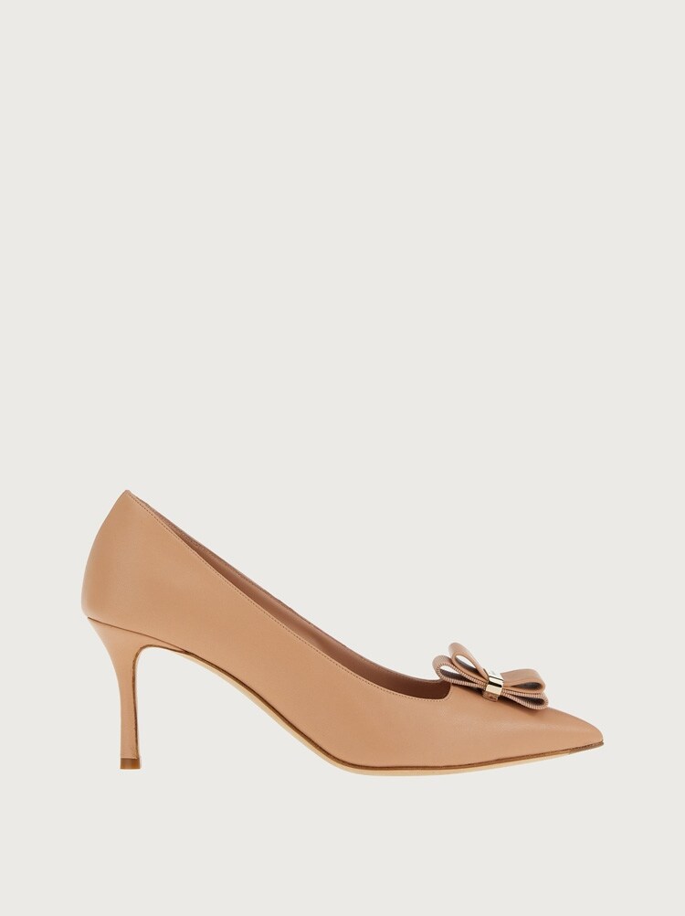 Zapatos de salón lazo doble - Zapatos - Mujer - Salvatore Ferragamo ES