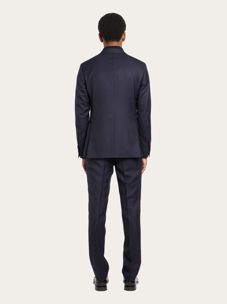 Check suit in wool Gallery image 3