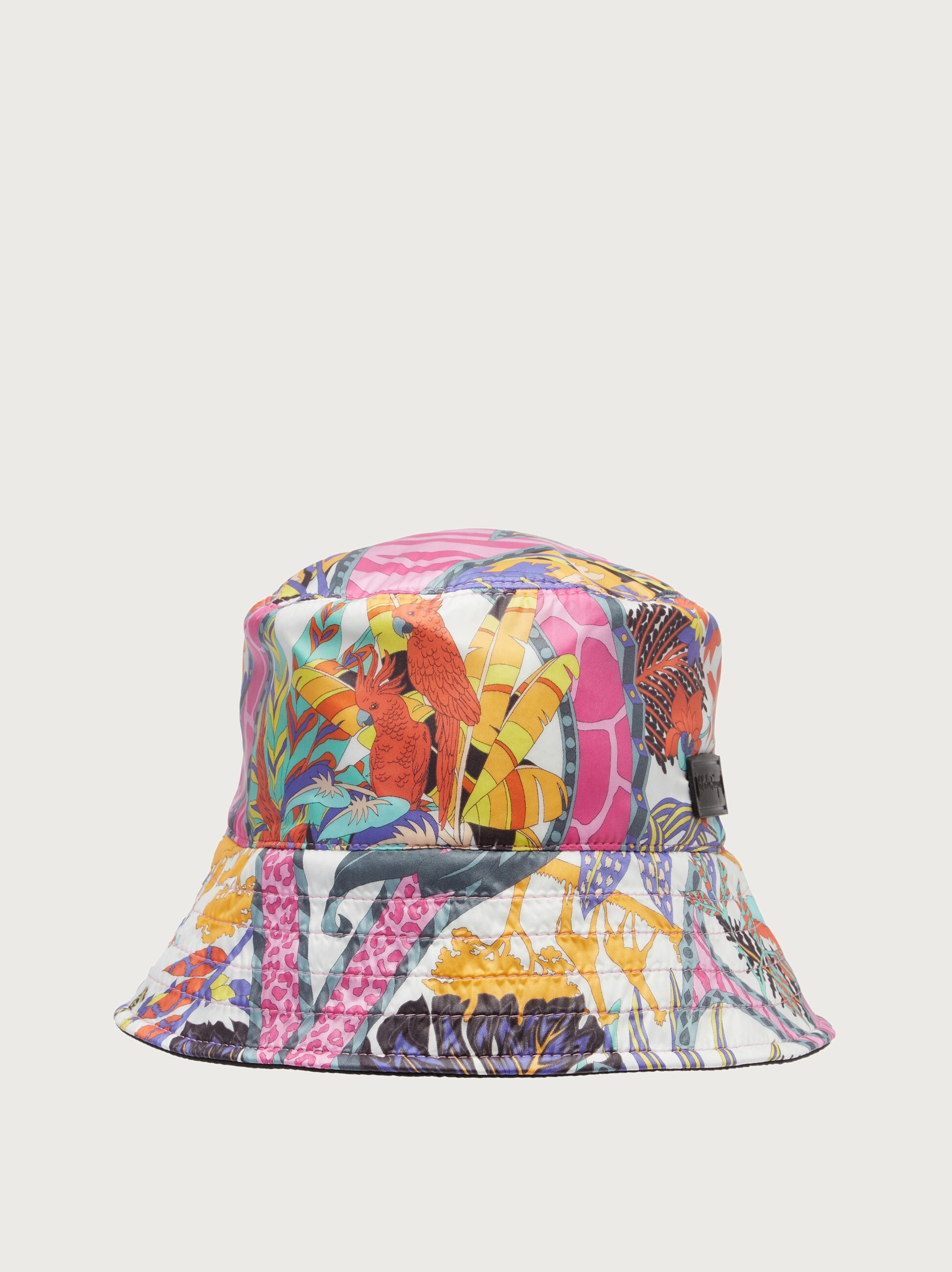 Reversible bucket hat - Silk and 