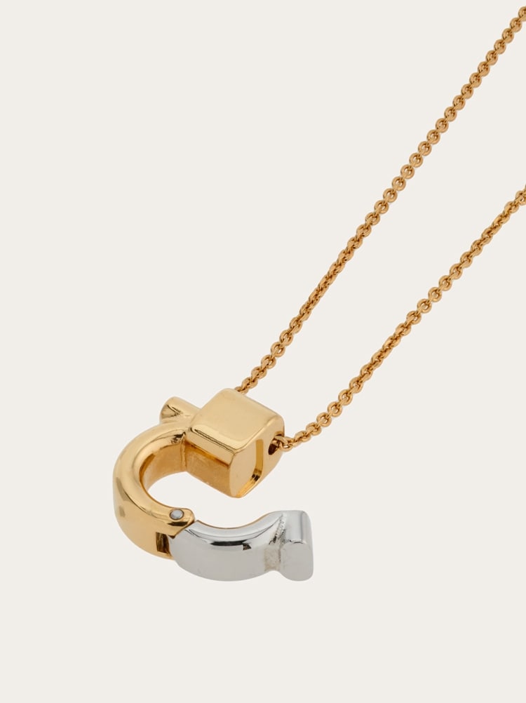 Gancini pendant necklace Gallery image 3