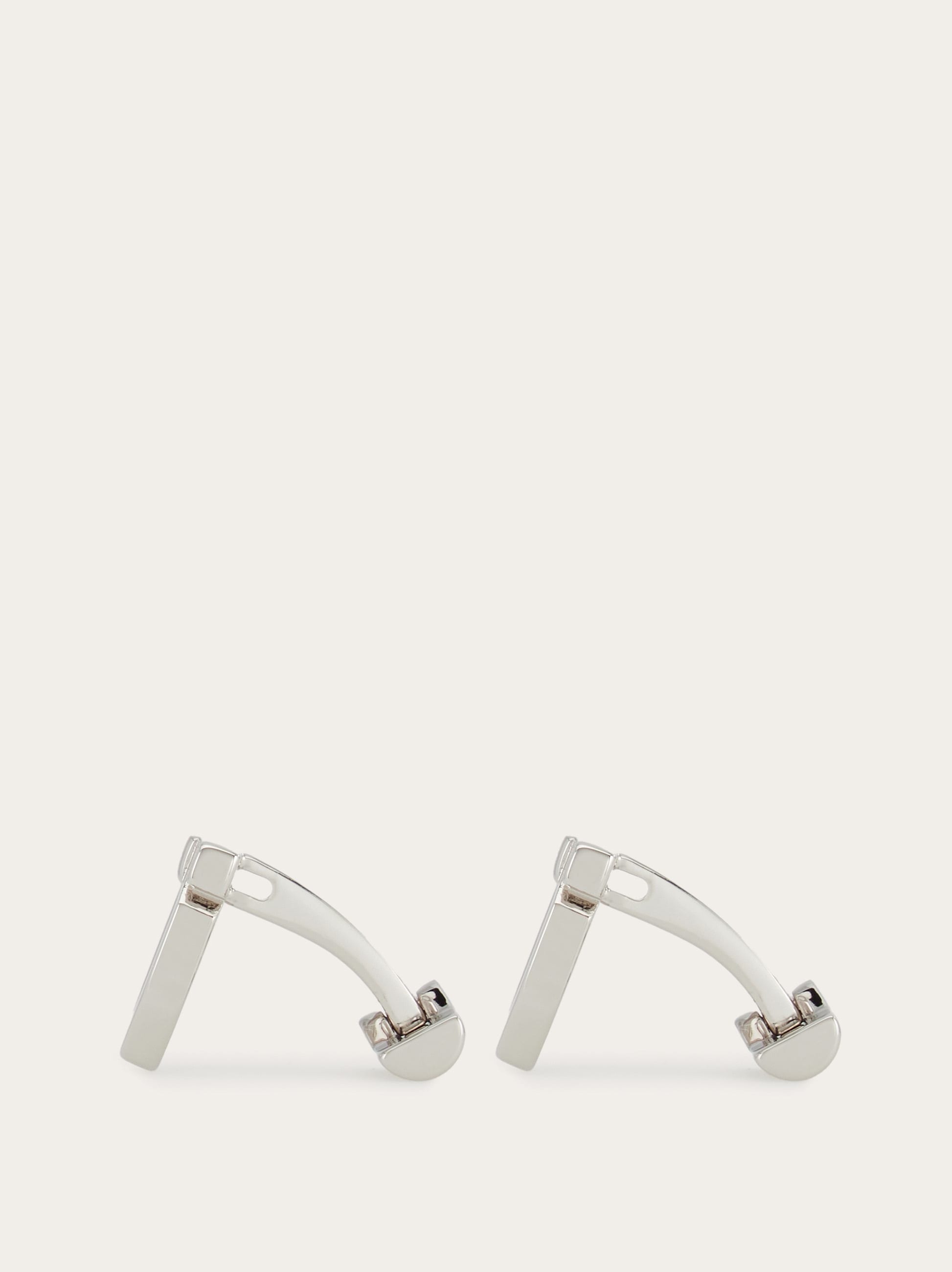 Gancini cufflinks - Jewelry and Watches - Men - Salvatore Ferragamo US
