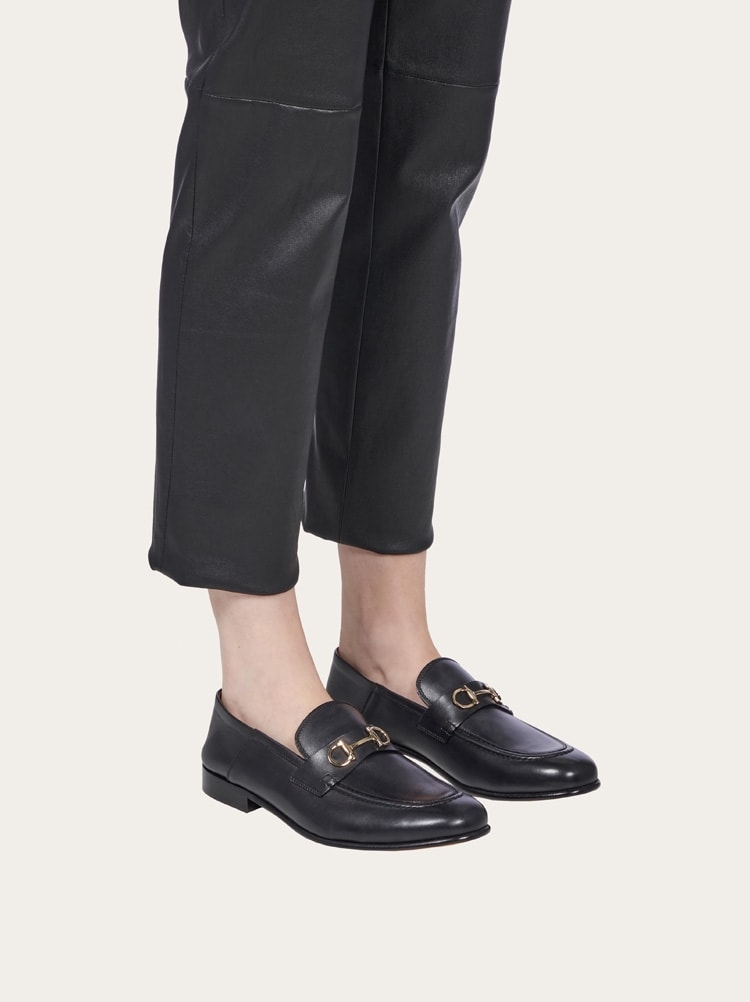 Mule loafer with Gancini ornament - Women | Ferragamo