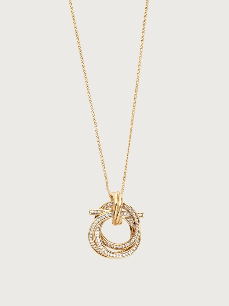 Gancini pendant necklace Gallery image 2