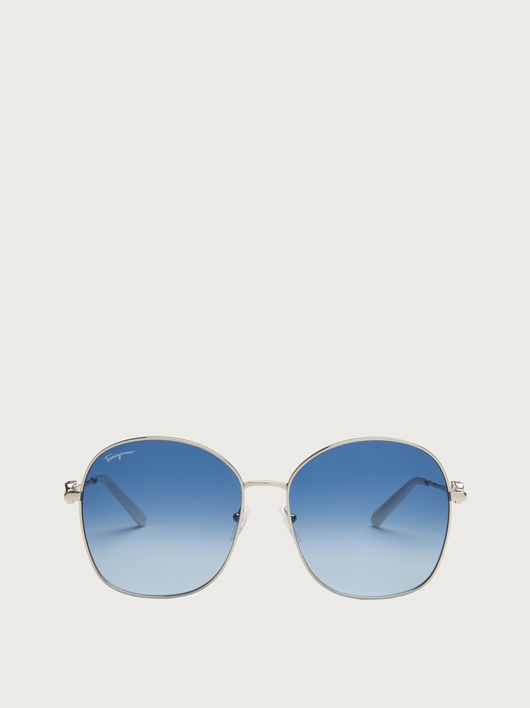 Geometric frame sunglasses Gallery image 1