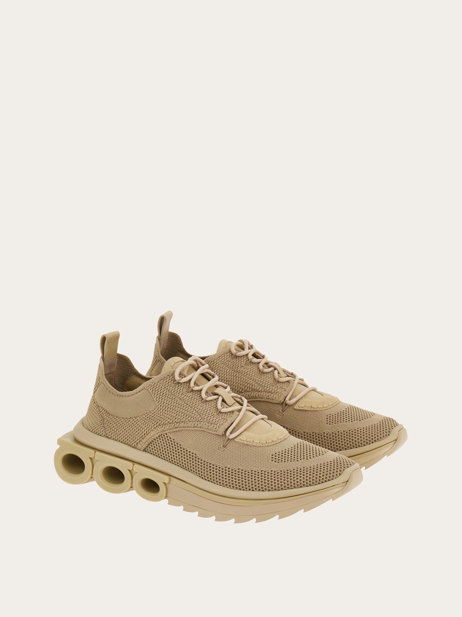 スニーカー FERRAGAMO 'Nima' sneakers Multicolor 768702 NIMA SNEAKERS (FERRAGAMO/スニーカー) 768702GRIGIO【BUYMA】
