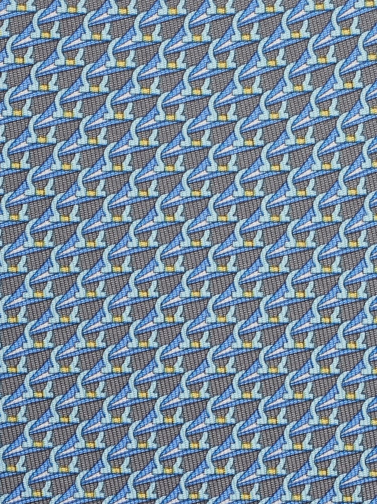 Sun print silk tie Gallery image 2