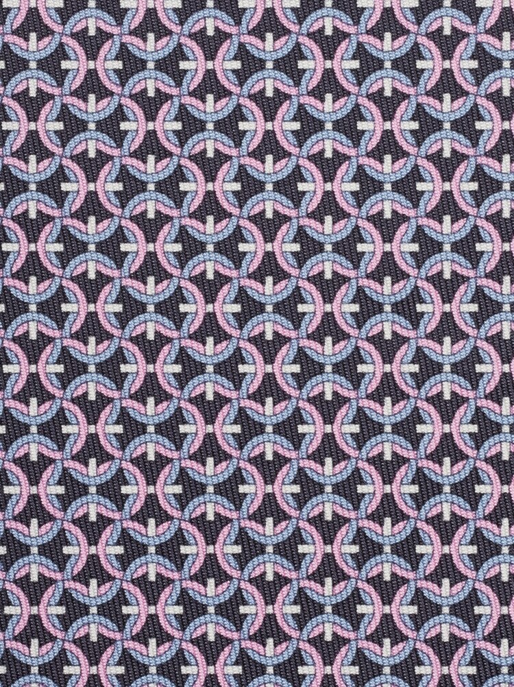 Gancini print silk tie Gallery image 2