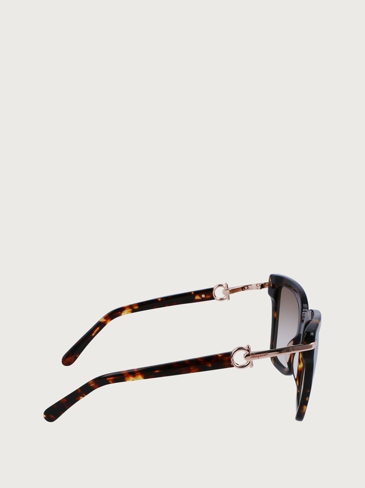 Rectangular frame sunglasses Gallery image 4