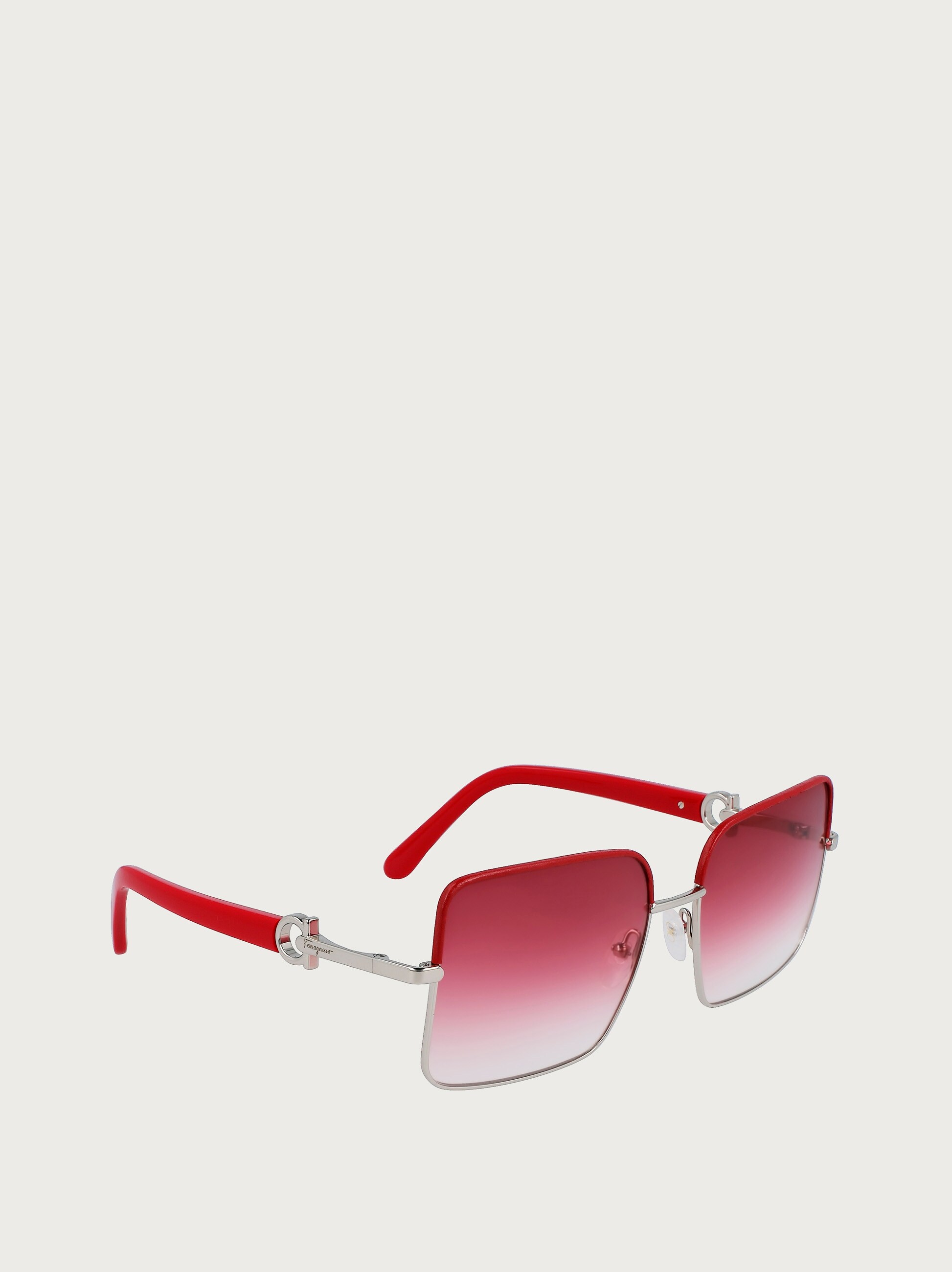 ferragamo rimless sunglasses