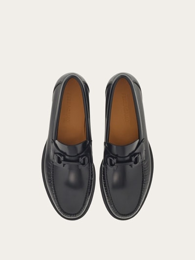 Moccasin with Gancini ornament - Men | Ferragamo