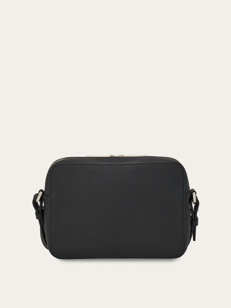 Embossed Gancini crossbody bag Gallery image 4