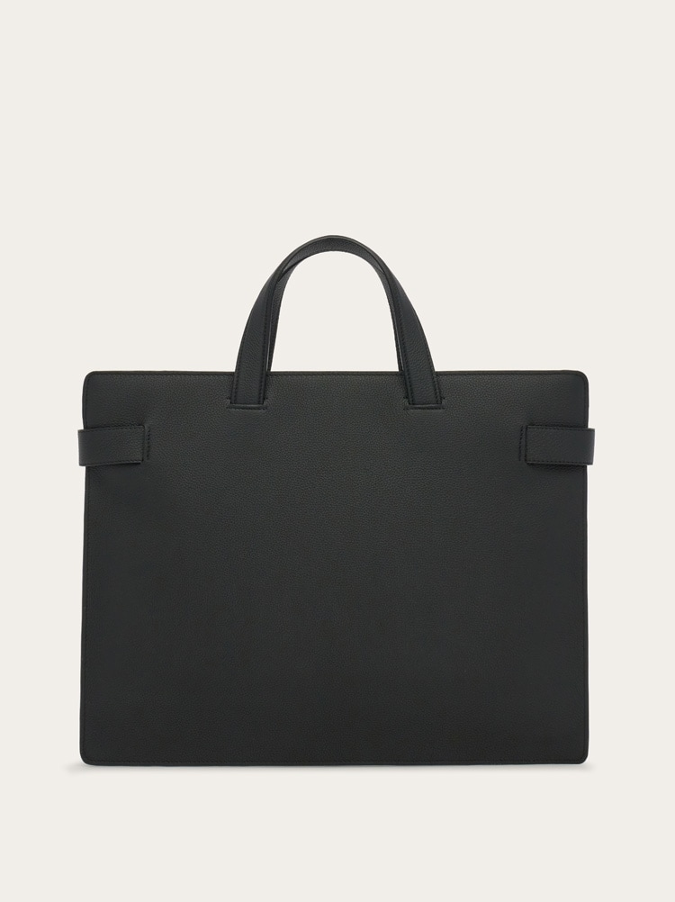 Borsa da lavoro con fibbie Gancini (S) Gallery image 4