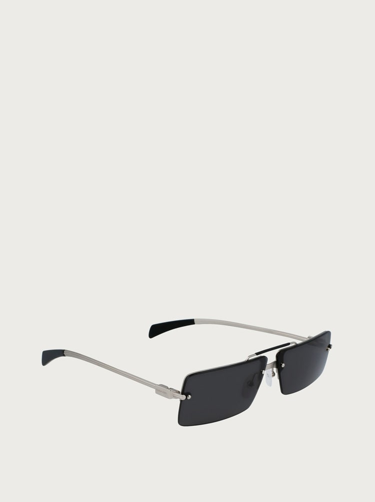 Rectangular frame sunglasses Gallery image 2