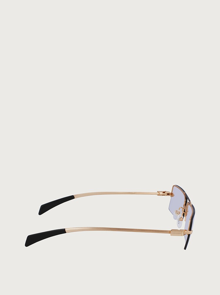 Rectangular frame sunglasses Gallery image 5