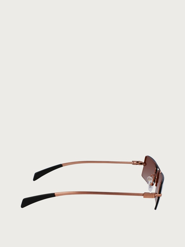 Rectangular frame sunglasses Gallery image 5