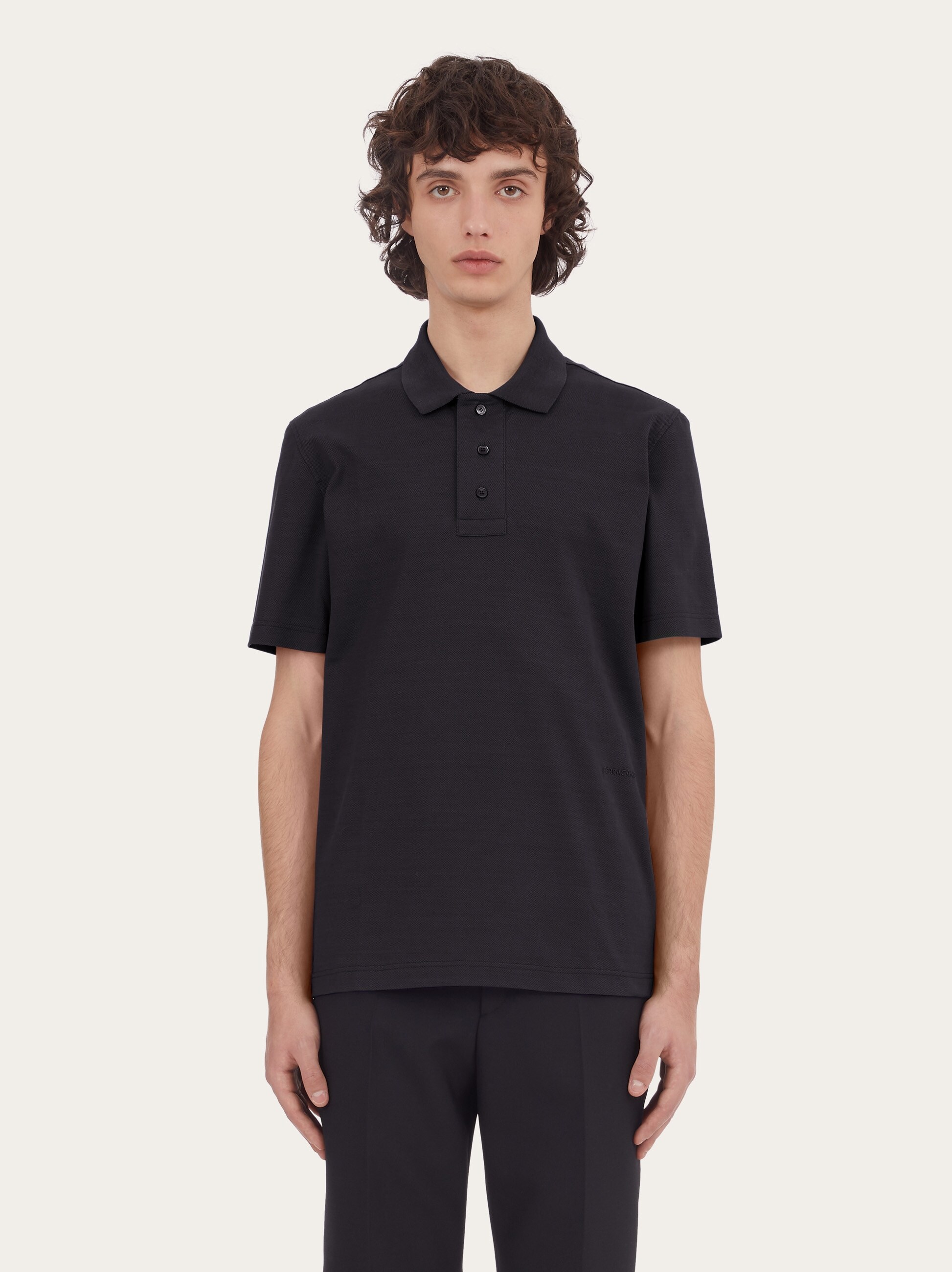 Salvatore ferragamo zip polo Clearance