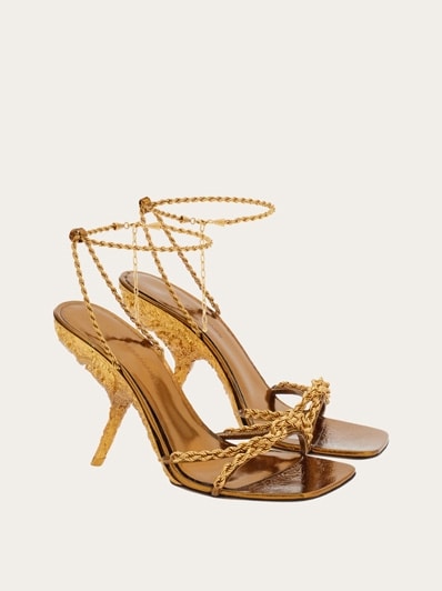 Bejeweled sandal - Women | Ferragamo