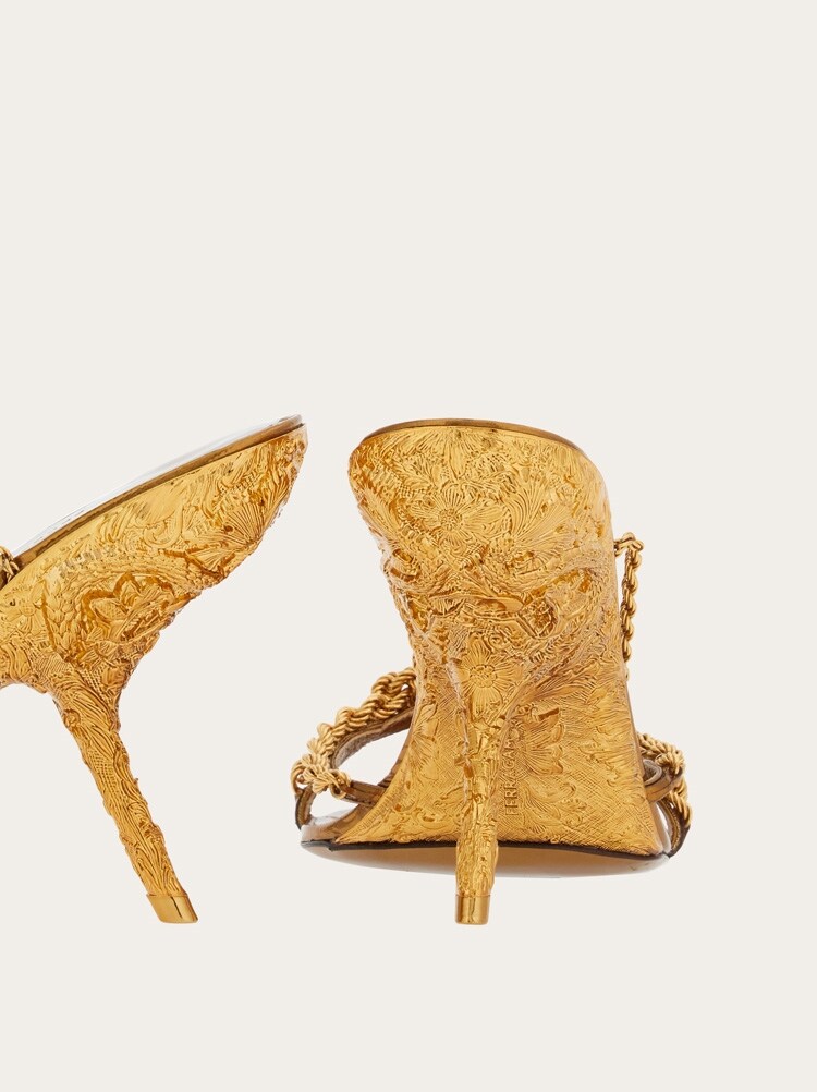 Bejeweled sandal - Women | Ferragamo