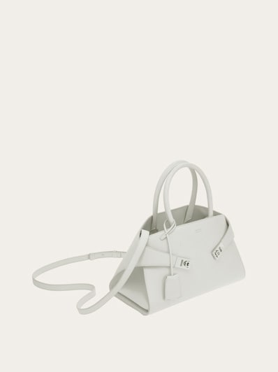 Salvatore Ferragamo ビジネスバッグ ホワイト FERRAGAMO 'Studio Large' shopper bag | Women's Bags | Vitkac