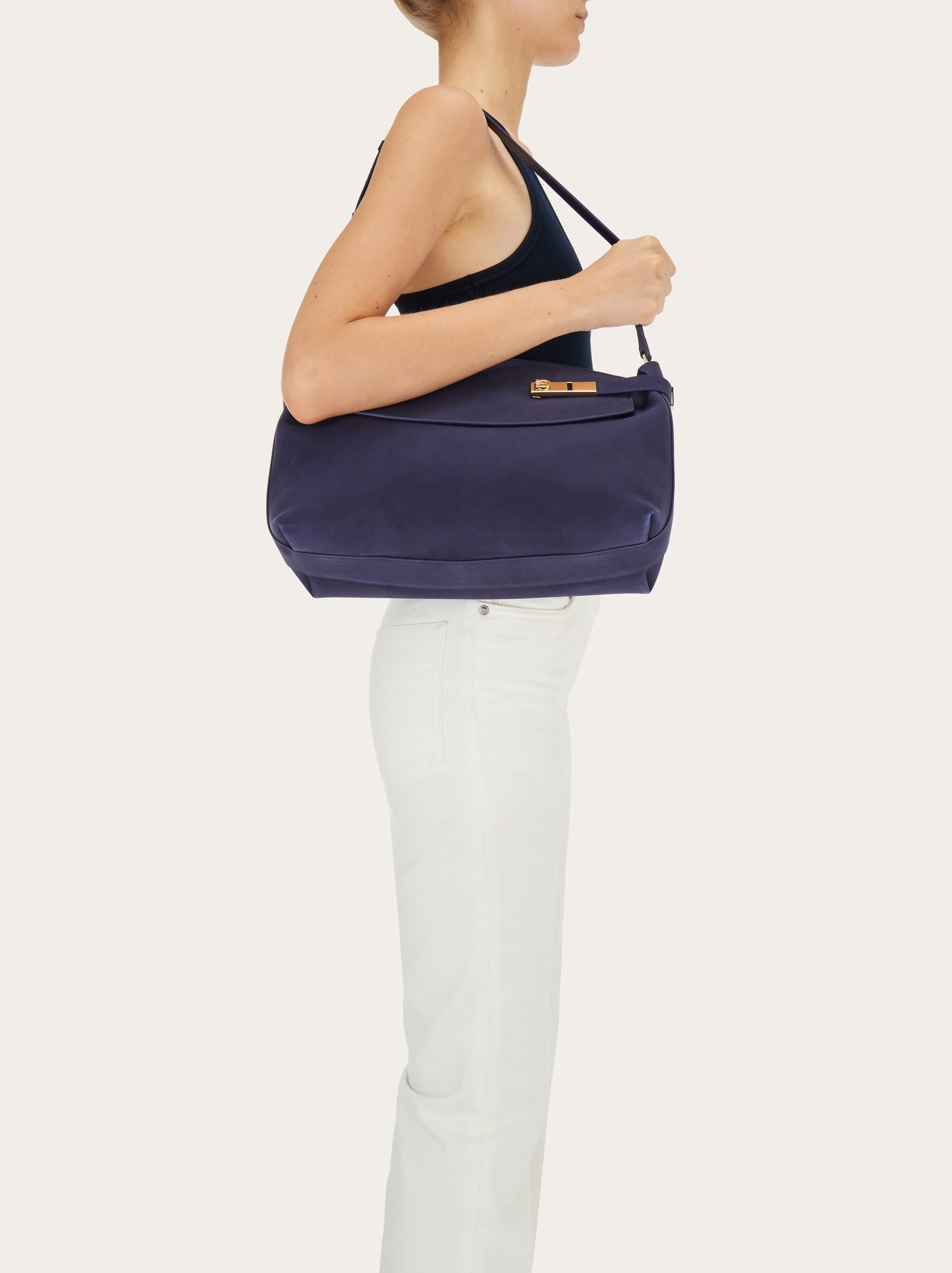 Hug soft crossbody bag (L) - Women | Ferragamo