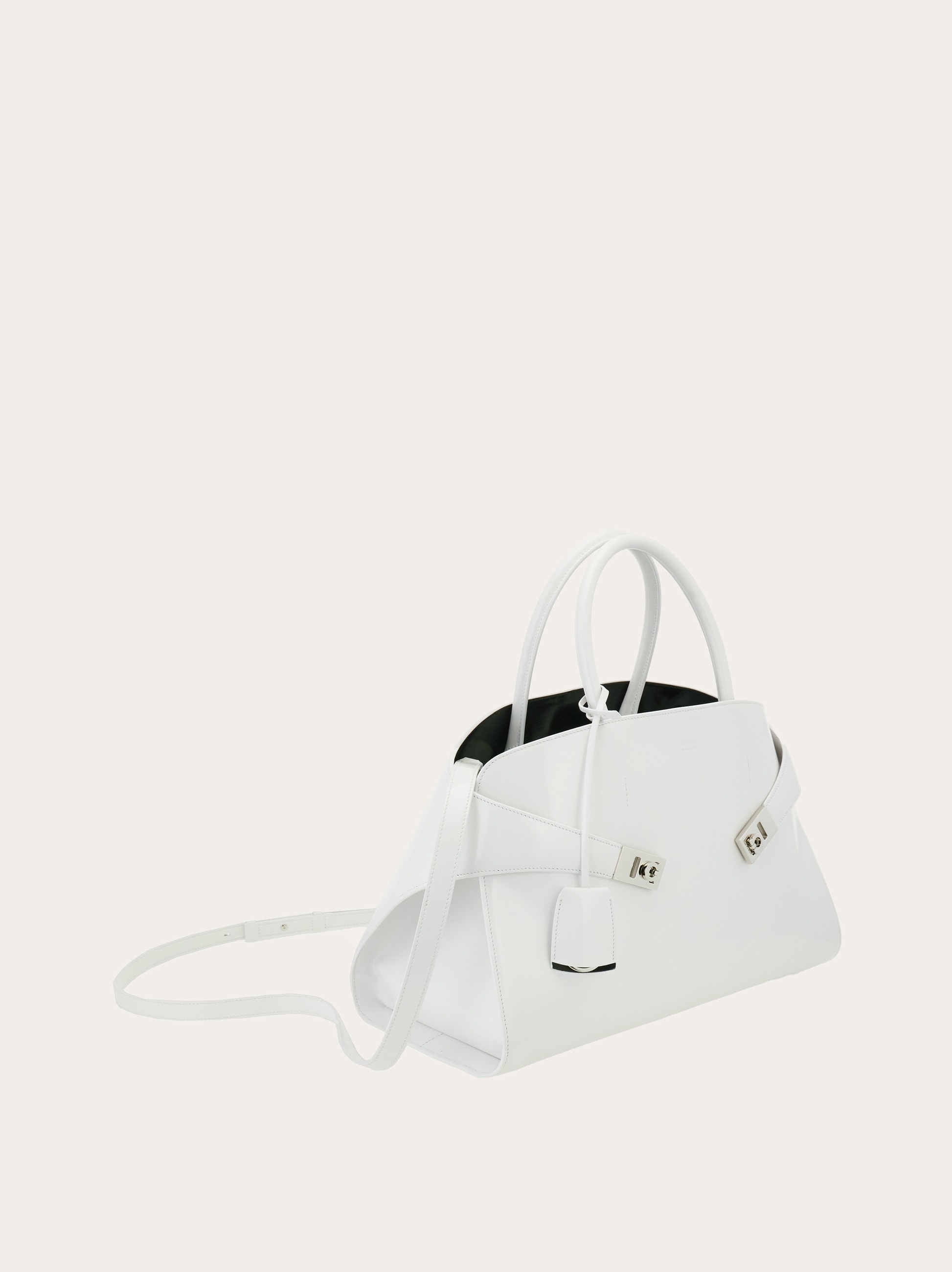 Hug bicolor handbag (L) - Women | Ferragamo