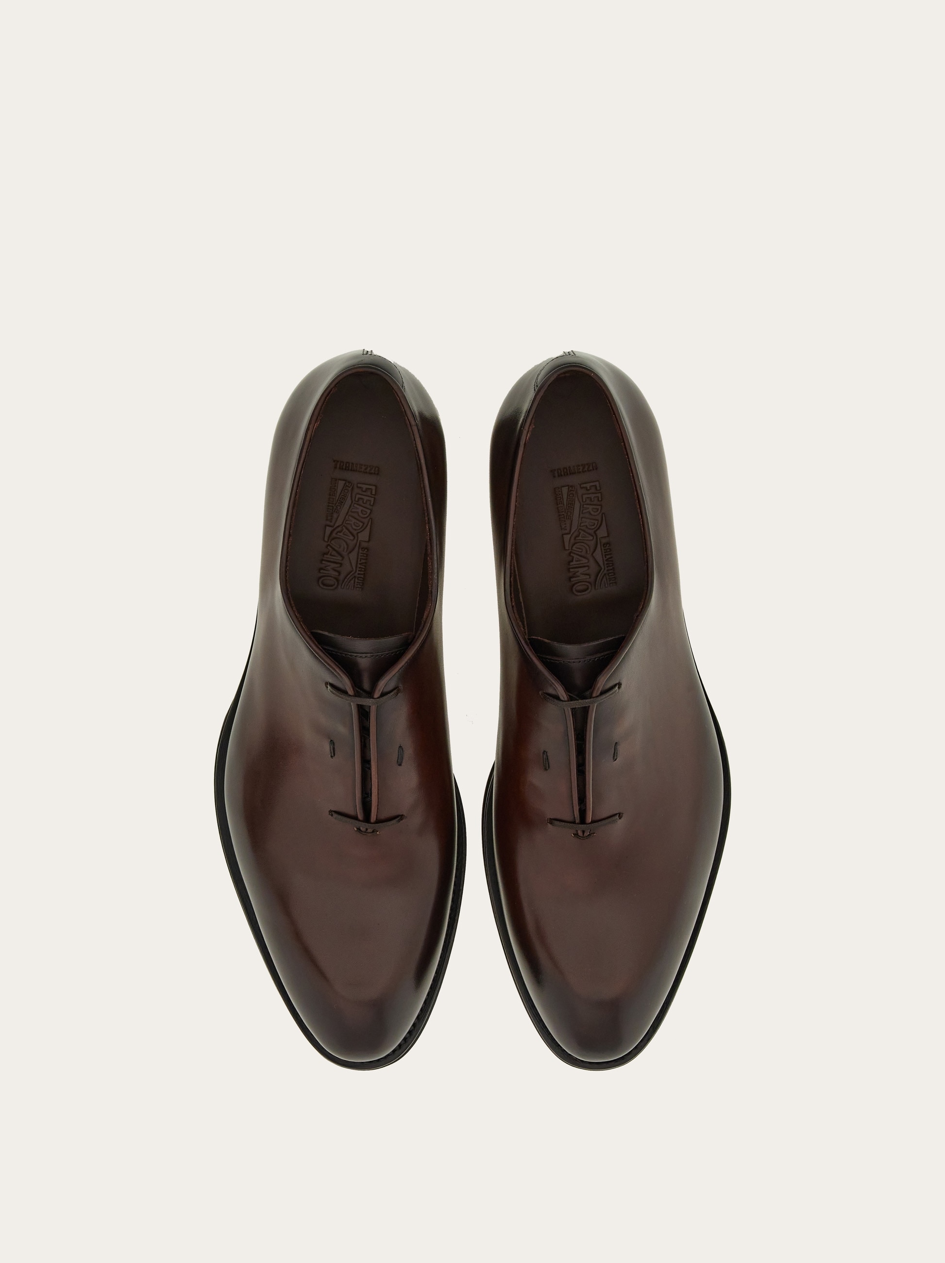 靴 Salvador ferragamo NEW Ferragamo TAK Leather Cap Toe Brogue Oxford 8 EE 41