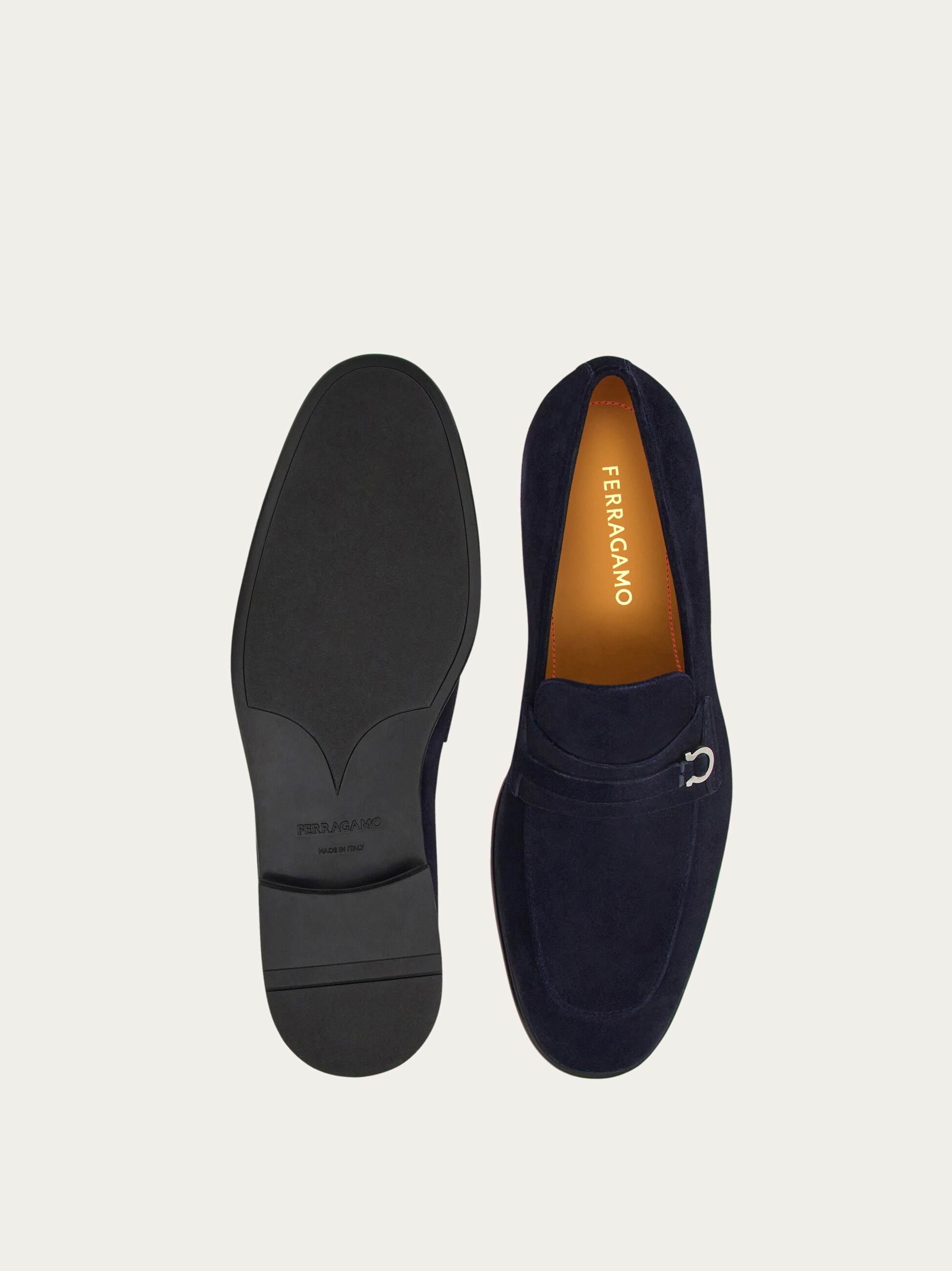 Moccasin with Gancini ornament - Shoes - Men - Salvatore Ferragamo US