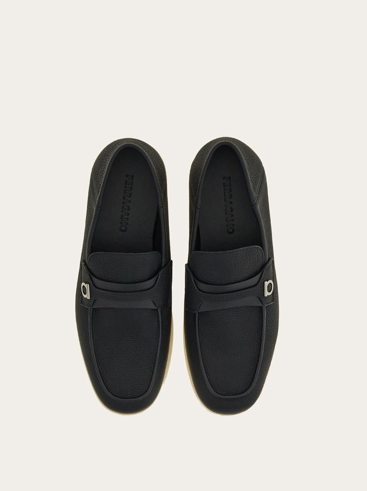 Deconstructed loafer with Gancini ornament Gallery image 3
