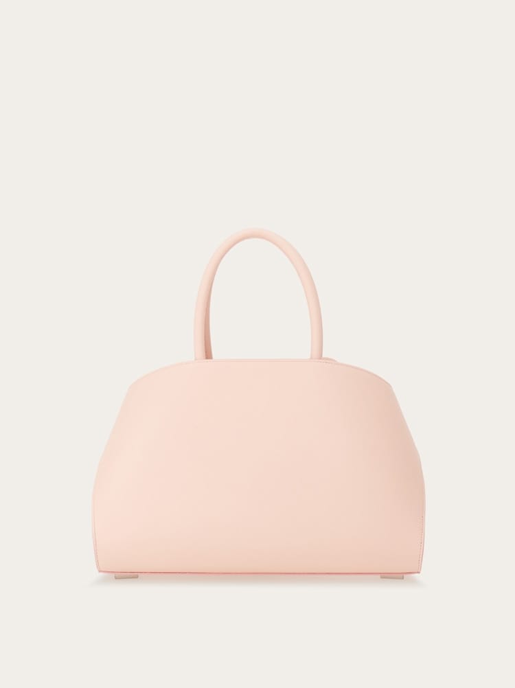 トートバッグ SALVATORE FERRAGAMO Pink Leather Large Hug Soft Shoulder Bag Ferragamo Salvatore Leather Large Hug Soft Shoulder Bag in