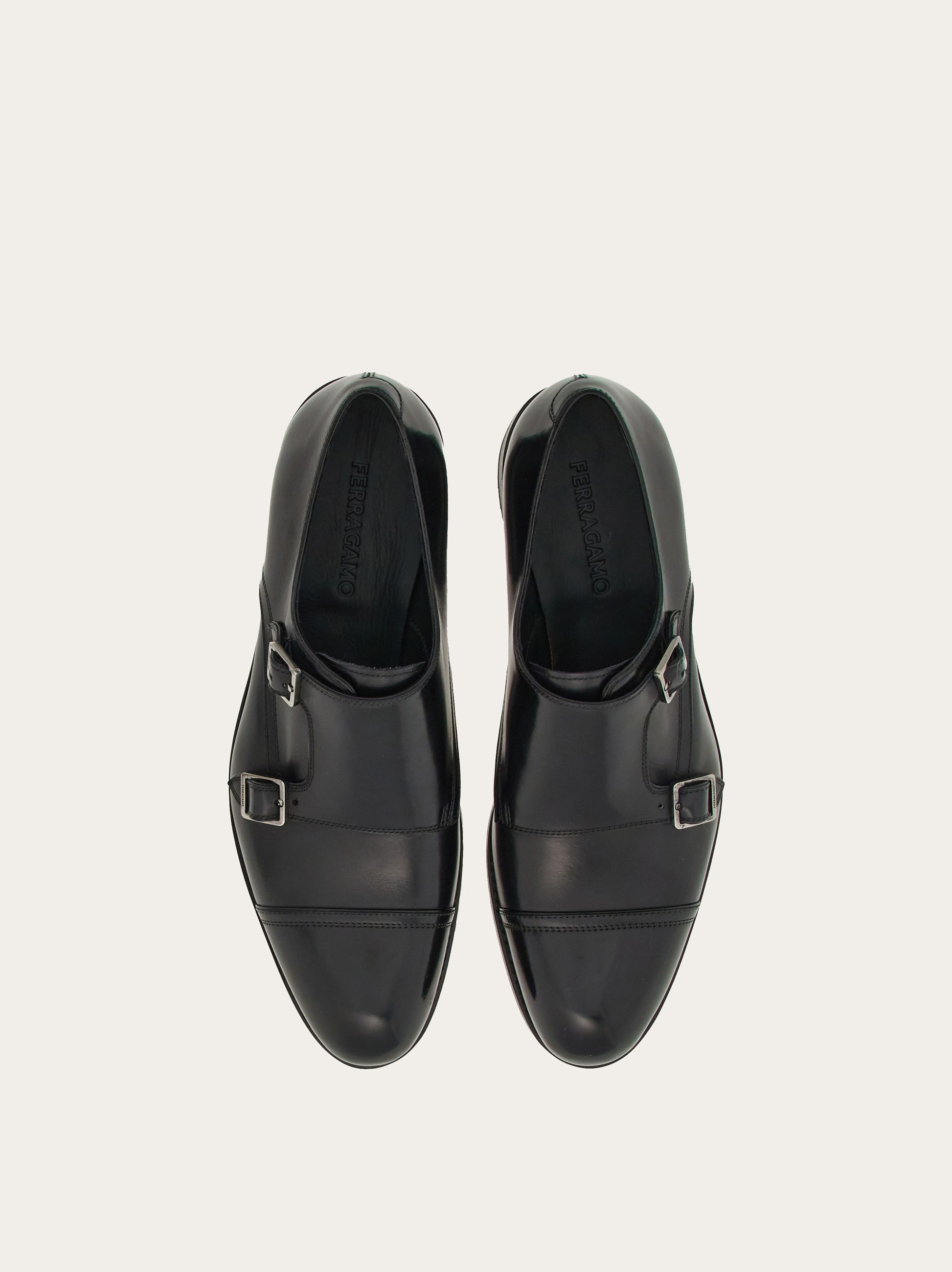 Tramezza double monkstrap - Men | Ferragamo