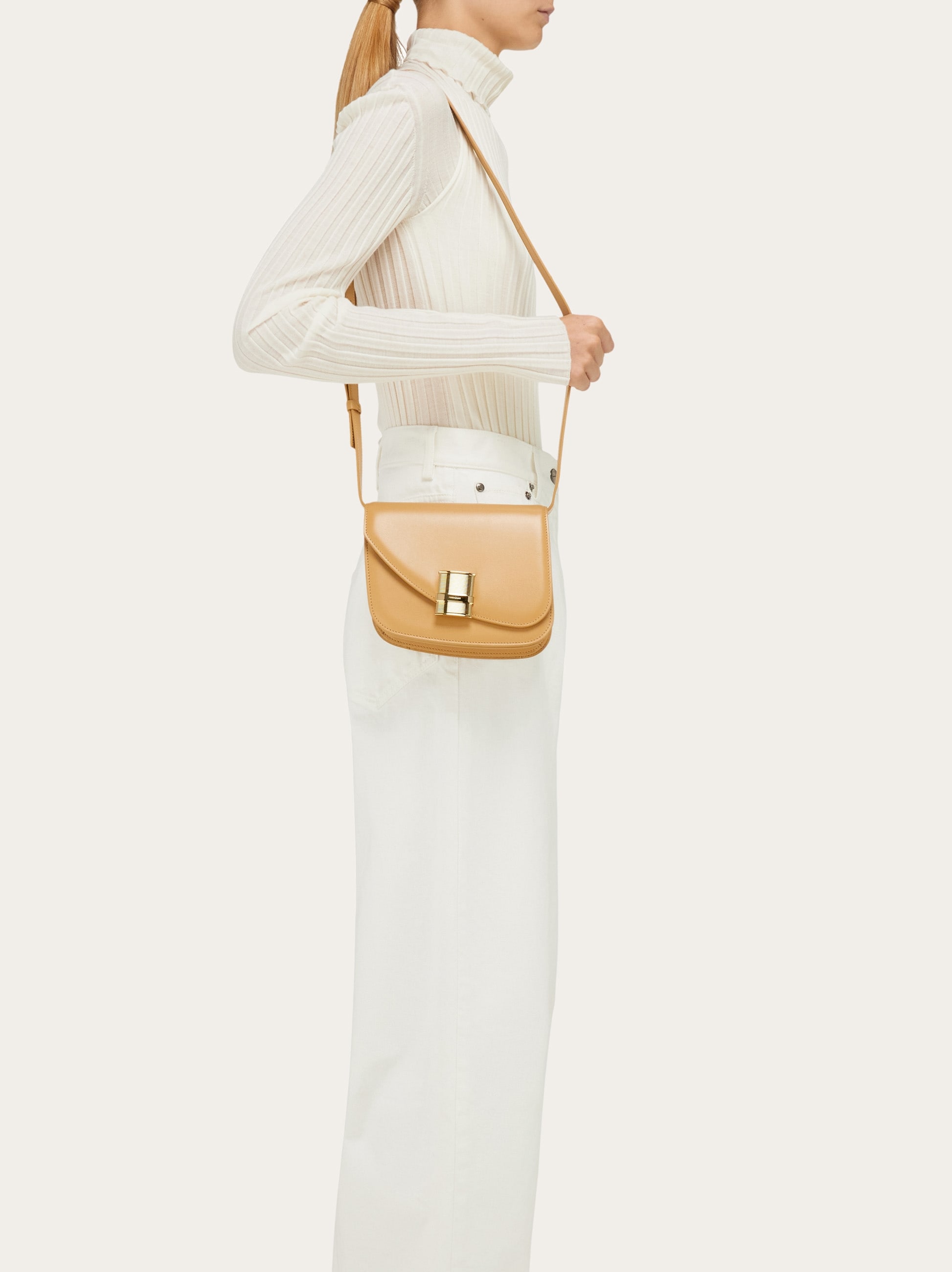 Fiamma crossbody bag (XS) - Women | Ferragamo