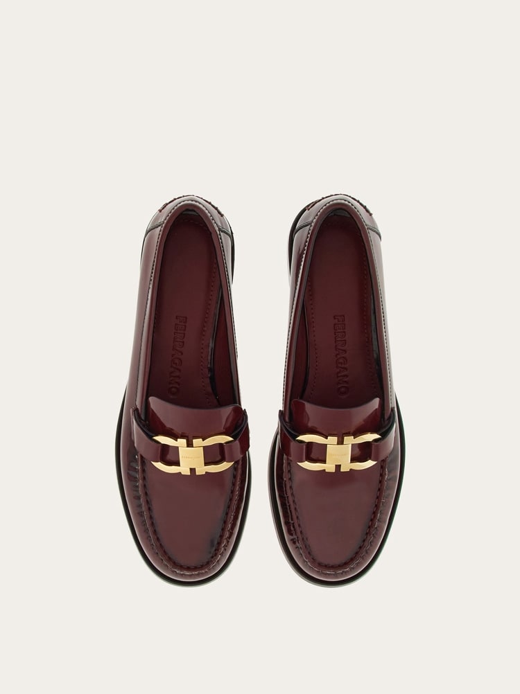 Moccasin with Gancini ornament - Shoes - Women - Salvatore  