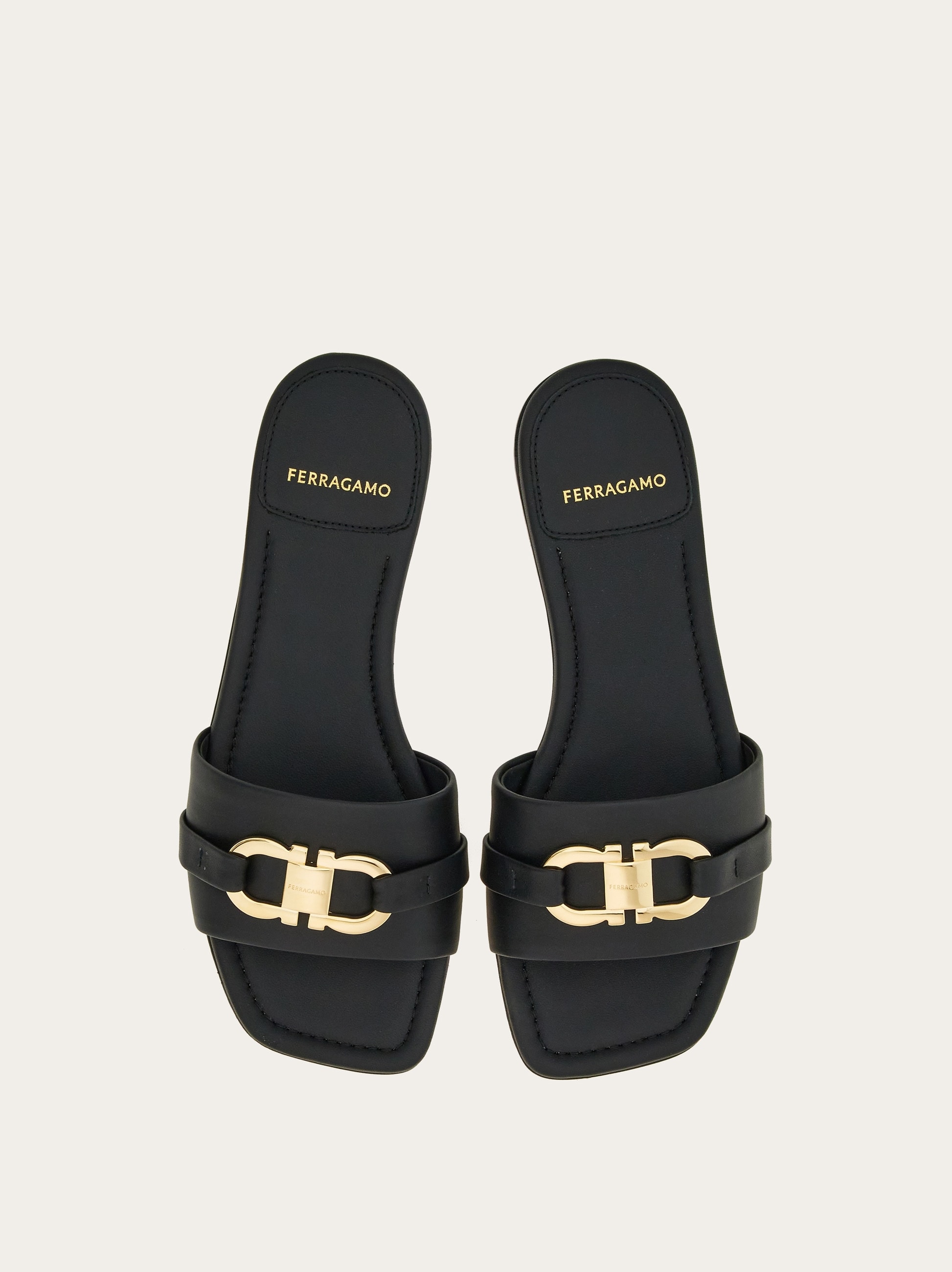 Ferragamo (8D) ミュール Hug buckle loafer mule - Women | Ferragamo
