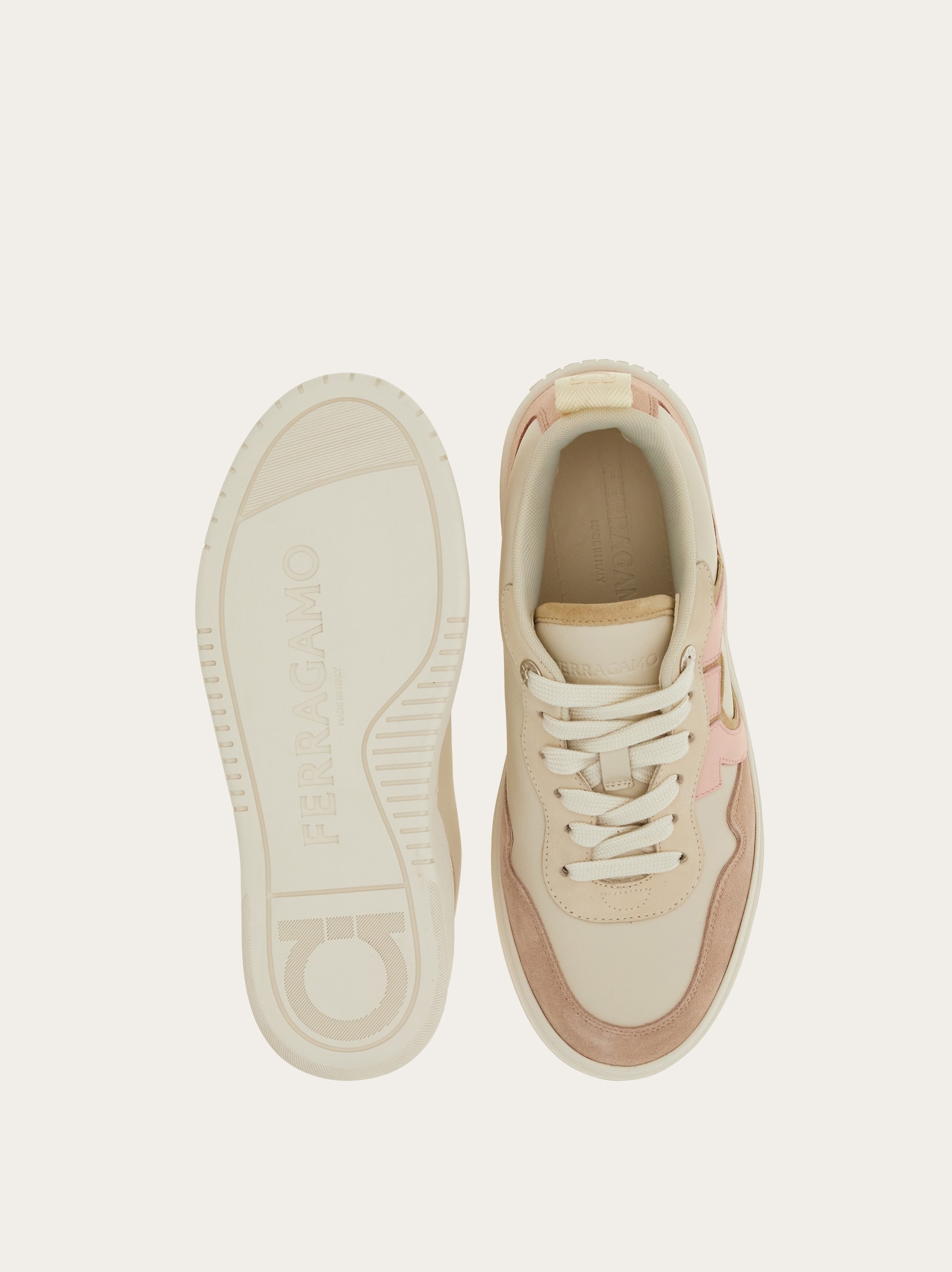 Sneaker with Gancini ornament - Women | Ferragamo