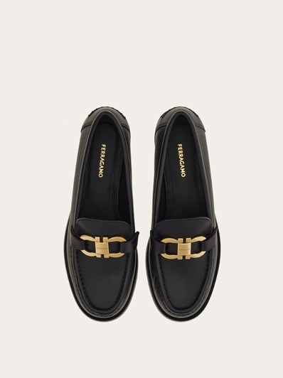 Moccasin with Gancini ornament - Women | Ferragamo
