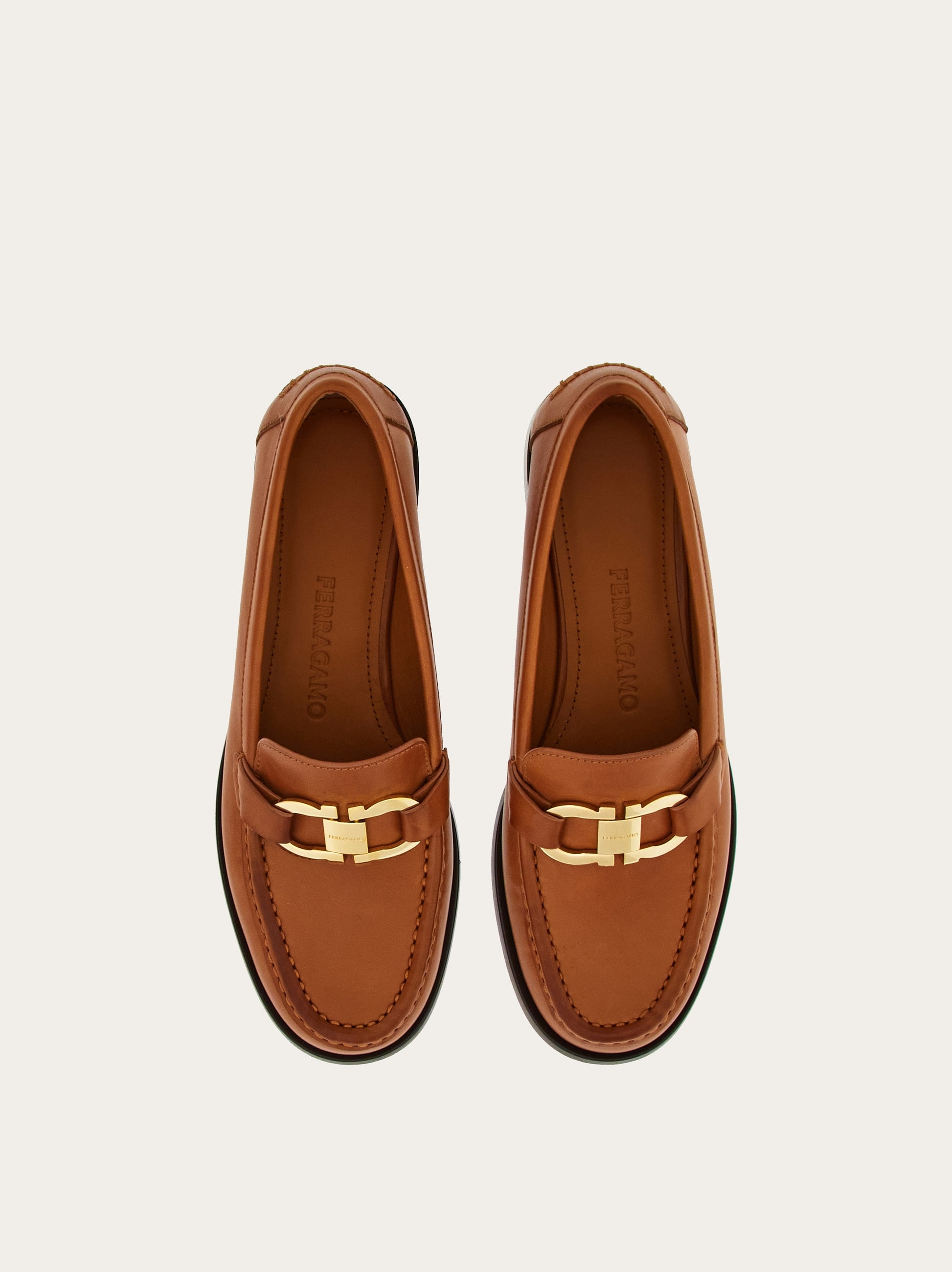 Moccasin with Gancini ornament - Women | Ferragamo