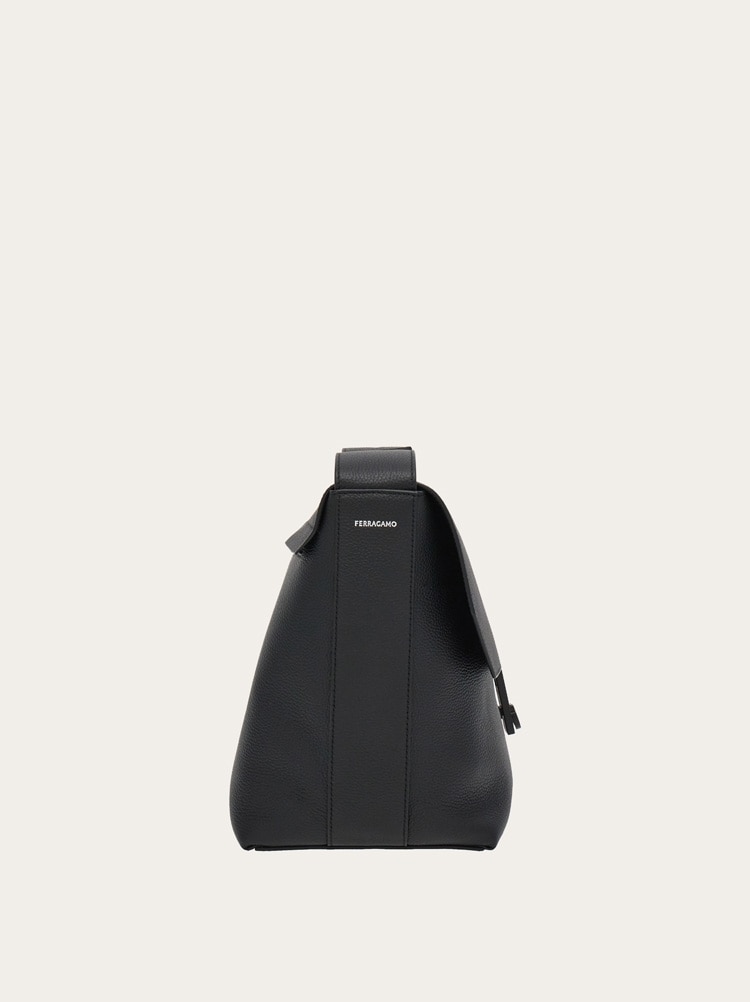 バッグ FERRAGAMO New SALVATORE FERRAGAMO,Maxi Gancio Logo,Zip Hobo Bag