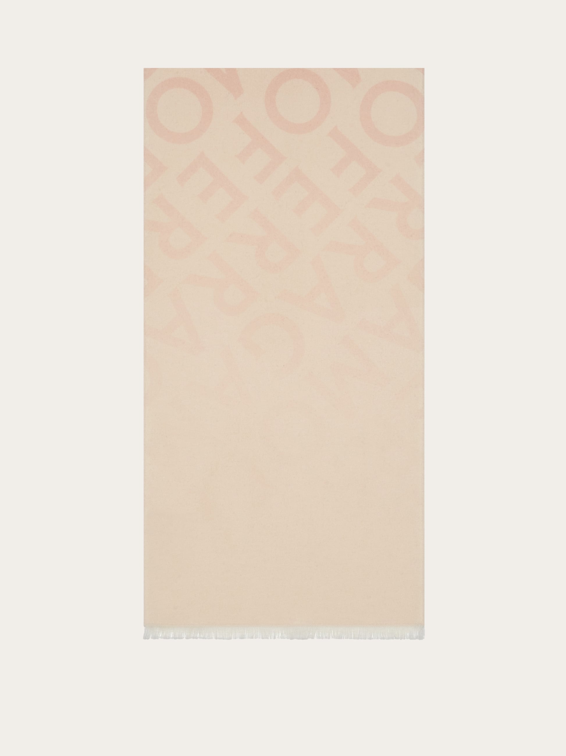 Double scarf with lettering - Women | Ferragamo