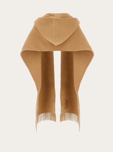【関税&送料込】Salvatore Ferragamo Brown Cashmere Scarf Cashmere scarf - Men | Ferragamo