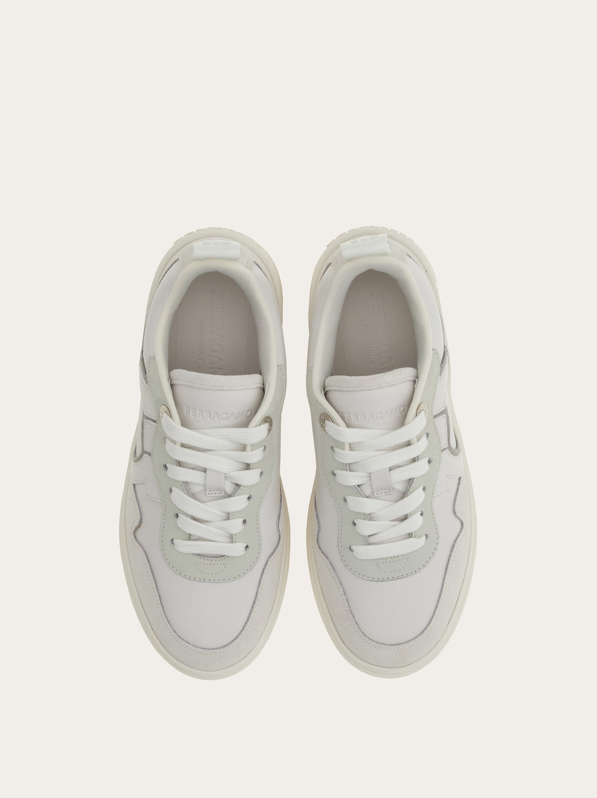 スニーカー FERRAGAMO 'Dania' sneakers White 770225 Gancini sneaker - Women | Ferragamo