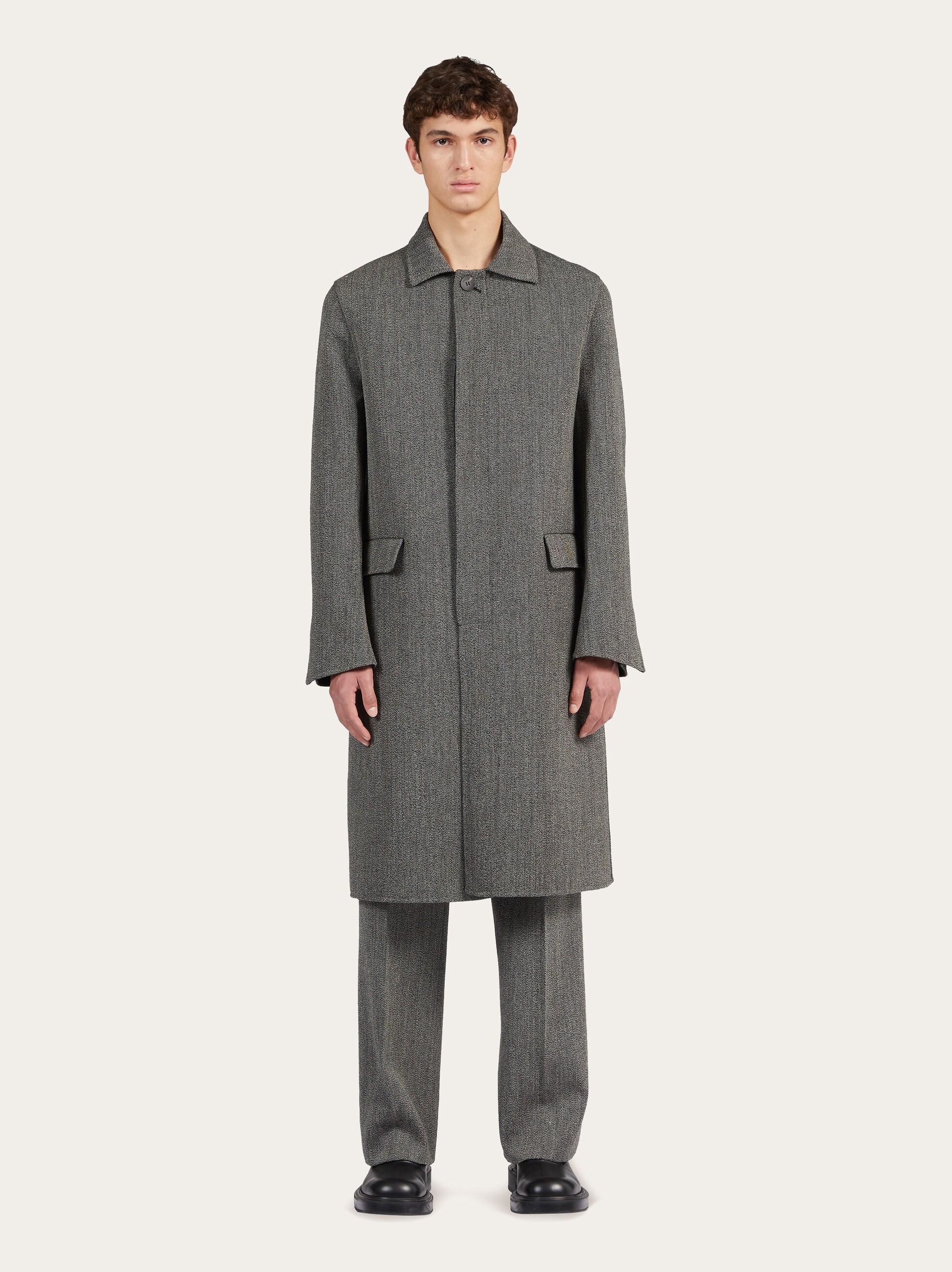 Flat front tailored trouser - Ready to Wear - Men - Salvatore Ferragamo US