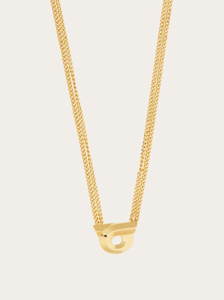 Gancini pendant necklace Gallery image 2