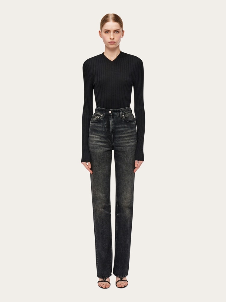 Five pocket flared trouser Gallery image 7