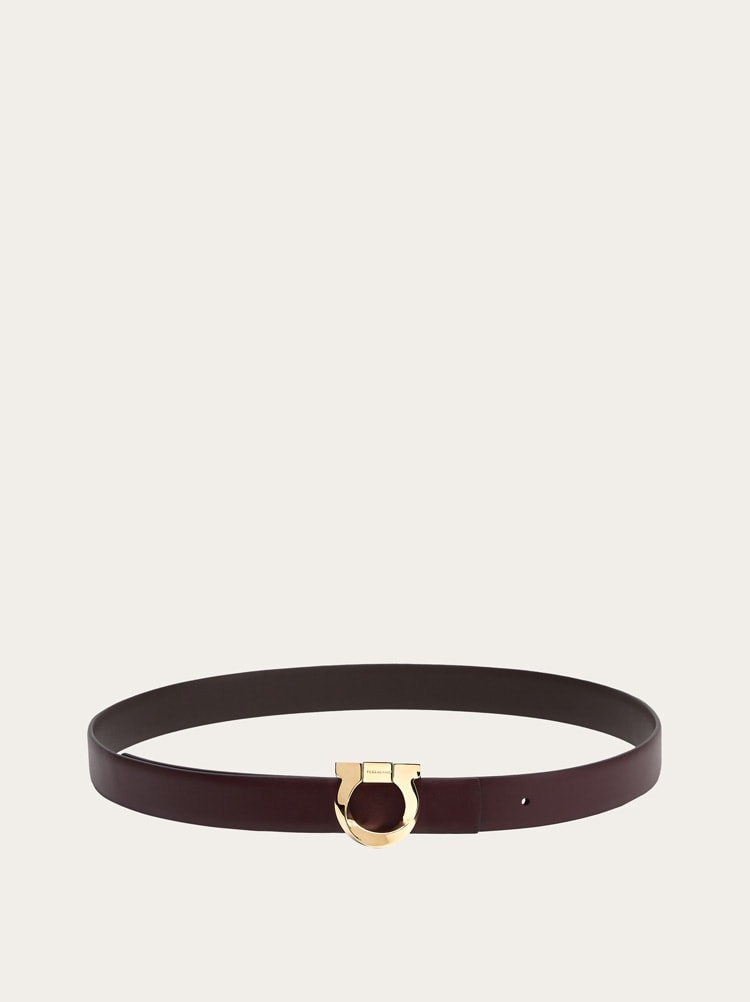 Reversible belt with torchon Gancini Gallery image 3