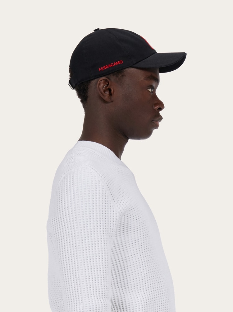 Baseball cap with logo Gallery image 4