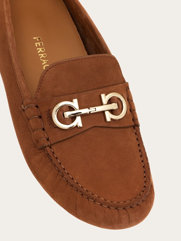 Driver with Gancini ornament - Shoes - Women - Salvatore Ferragamo US