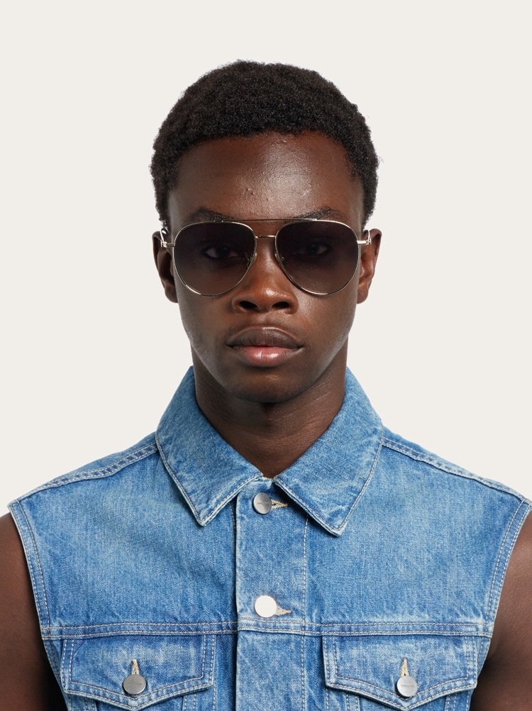 Aviator frame sunglasses Gallery image 3