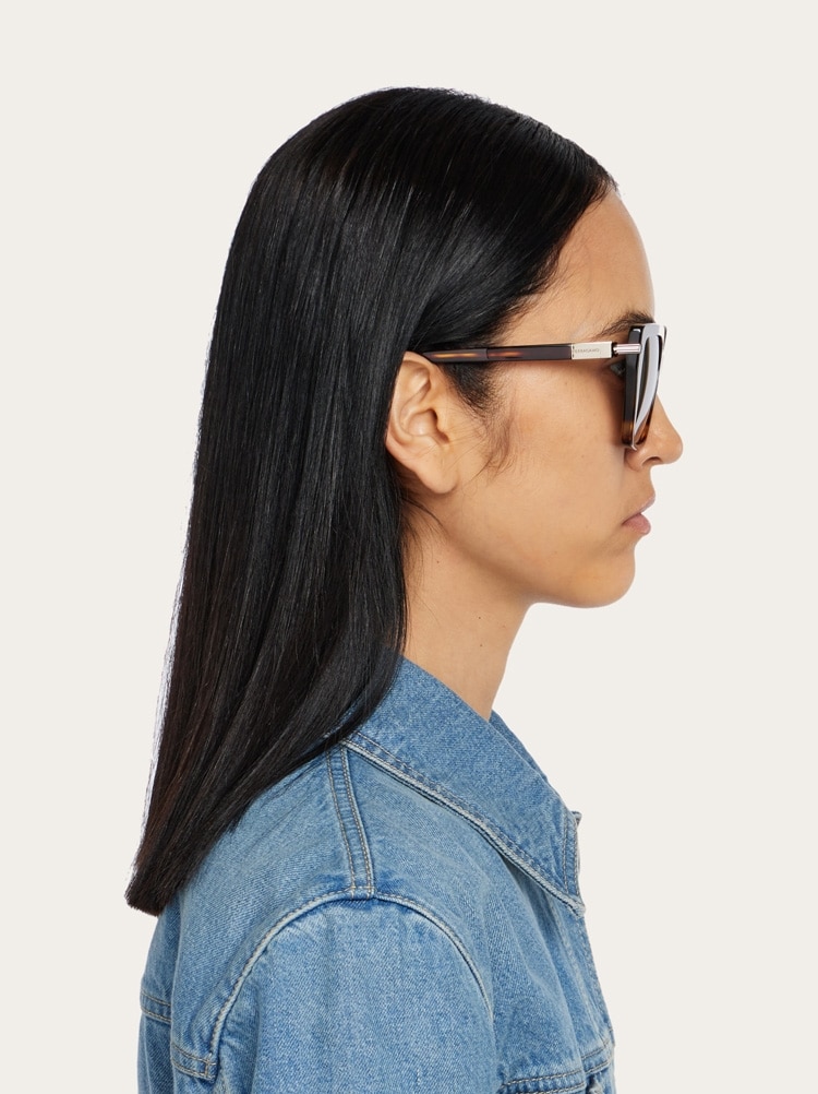 Rectangular frame sunglasses Gallery image 4
