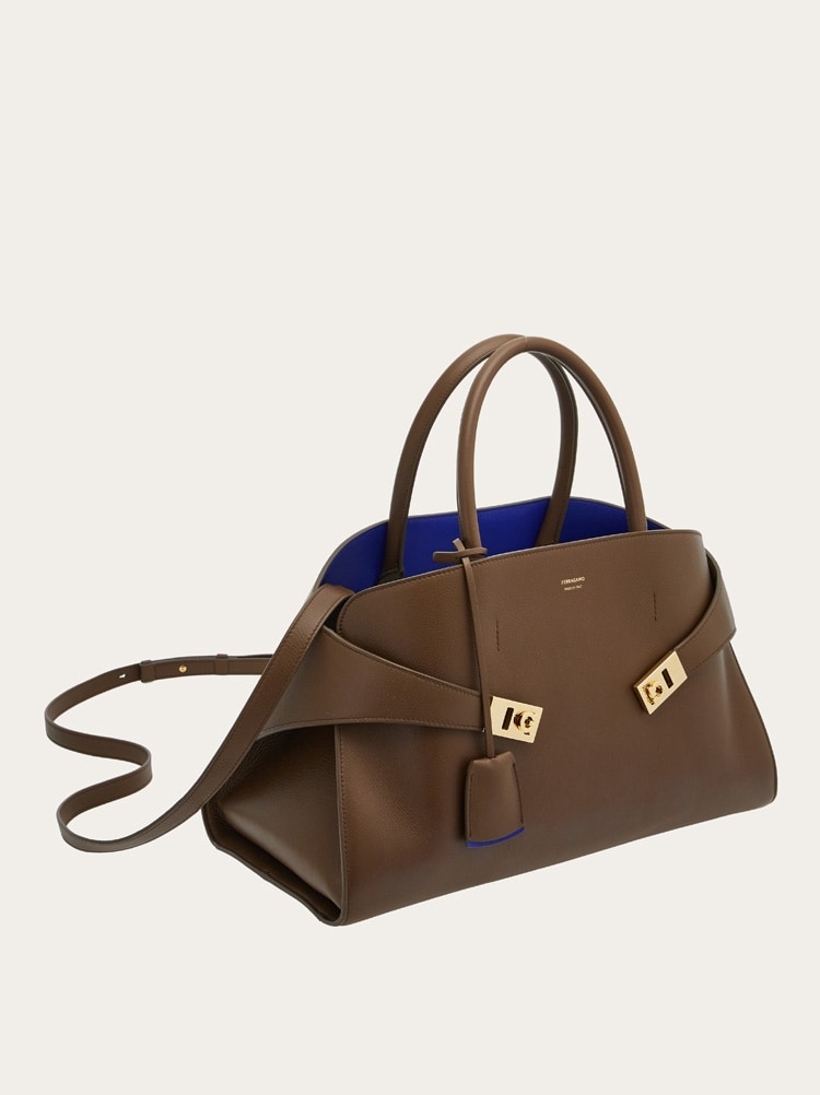 Hug bicolor handbag (L) Gallery image 7