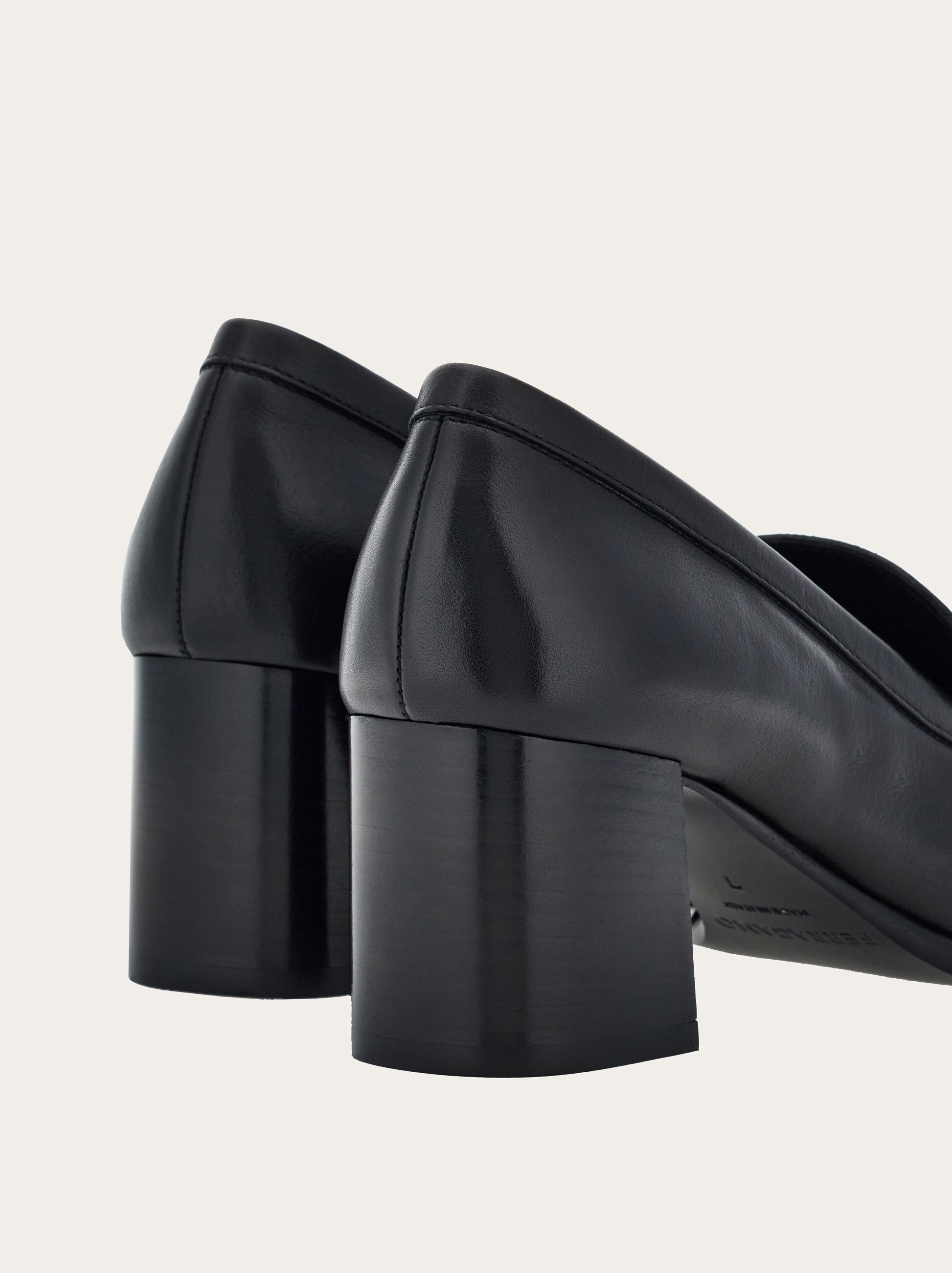 Heeled loafer with Gancini ornament - Shoes - Women - Salvatore
